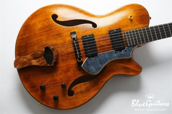 Arcus Archtop - Organic Texture × Indigo Blue