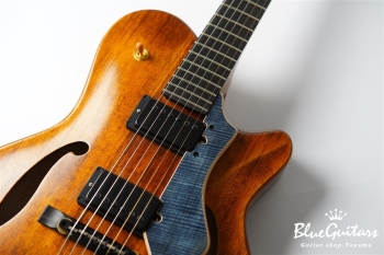 Arcus Archtop - Organic Texture × Indigo Blue