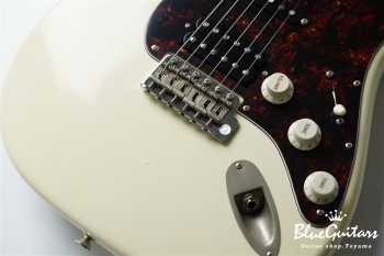 XSC-2 - Vintage White Light Aged / Alder / 5A Grade Roasted Flame Maple #3291