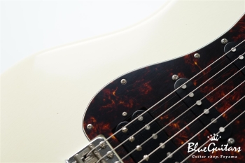 XSC-2 - Vintage White Light Aged / Alder / 5A Grade Roasted Flame Maple #3291