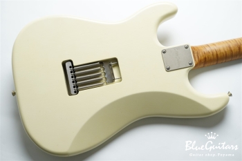 XSC-2 - Vintage White Light Aged / Alder / 5A Grade Roasted Flame Maple #3291