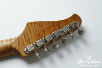 XSC-2 - Vintage White Light Aged / Alder / 5A Grade Roasted Flame Maple #3291