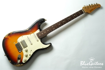 XSC-2 - 3 Tone Burst Heavy Aged / Alder / RM-R #3289