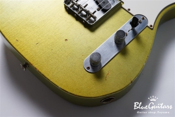 MBS 1967 Telecaster Relic Masterbuilt by Paul Waller - Aged Firemist Silver
