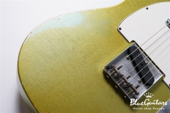 MBS 1967 Telecaster Relic Masterbuilt by Paul Waller - Aged Firemist Silver