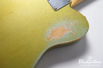 MBS 1967 Telecaster Relic Masterbuilt by Paul Waller - Aged Firemist Silver