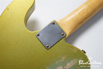 MBS 1967 Telecaster Relic Masterbuilt by Paul Waller - Aged Firemist Silver