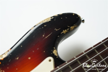 XJ-1T 4st 3 Tone Burst Heavy Aged / Ash / R #2934