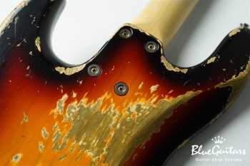 XJ-1T 4st 3 Tone Burst Heavy Aged / Ash / R #2934