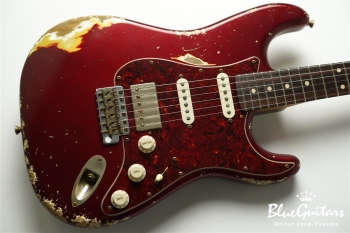 XSC-2 - Dark Candy Apple Red Heavy Aged / Alder / RM-R #3302