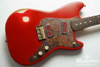 IRIS #172 Medium Aged - Fiesta Red with Copper Red