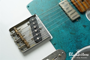 Model T. #173 Multi Layer / Heavy Aged - Olympic White over LPB with Blue