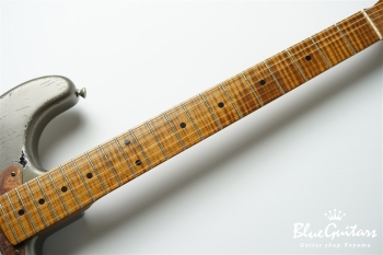 Model S. #175 Multi Layer / Heavy Aged - Charcoal Frost Metallic over 3TS with Copper Red