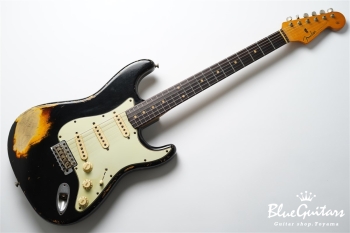 Limited MBS 1961 Stratocaster BRZ Relic Masterbuilt by John English - Black over Sunburst