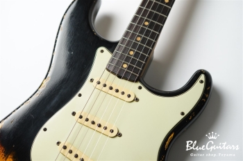 Limited MBS 1961 Stratocaster BRZ Relic Masterbuilt by John English - Black over Sunburst