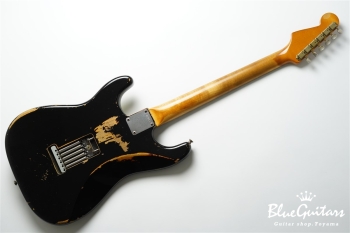 Limited MBS 1961 Stratocaster BRZ Relic Masterbuilt by John English - Black over Sunburst