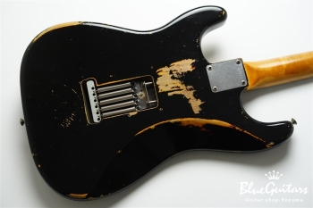 Limited MBS 1961 Stratocaster BRZ Relic Masterbuilt by John English - Black over Sunburst