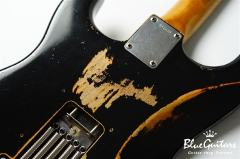 Limited MBS 1961 Stratocaster BRZ Relic Masterbuilt by John English - Black over Sunburst