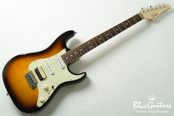 JE-Line Standard Alder with Asatobucker - 2 Tone Tobacco Burst