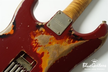 XSC-2 - Dakota Red over 3TB Heavy Aged / Alder / RM-R #3332