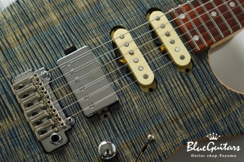 FUTURA-S SSH / Flame Tochi Top, Monkey Pod Back - Faded Lazuli Blue