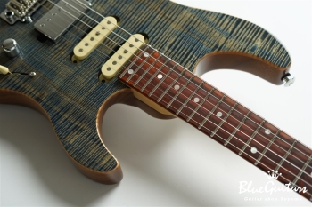 FUTURA-S SSH / Flame Tochi Top, Monkey Pod Back - Faded Lazuli Blue