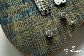 FUTURA-S HH / Flame Tochi Top, Fiji Mahogany Back - Faded Lazuli Blue