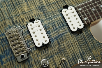 FUTURA-S HH / Flame Tochi Top, Fiji Mahogany Back - Faded Lazuli Blue