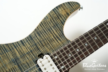 FUTURA-S HH / Flame Tochi Top, Fiji Mahogany Back - Faded Lazuli Blue