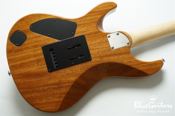 FUTURA-S HH / Flame Tochi Top, Fiji Mahogany Back - Faded Lazuli Blue