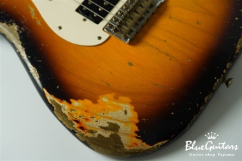 XSC-4 - 2 Tone Burst Heavy Aged / Ash / RM-RM #3335