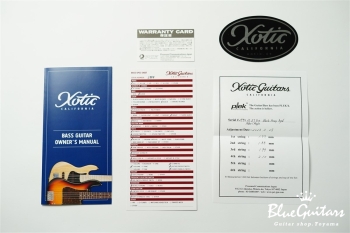 XJ-1T 4st Black Heavy Aged / Alder / M #2994