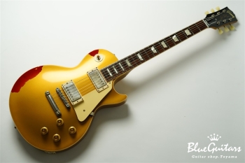 Limited Les Paul Standard Painted Over Aged - Gold over Cherry Sunburst