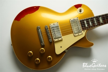 Limited Les Paul Standard Painted Over Aged - Gold over Cherry Sunburst