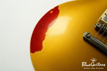Limited Les Paul Standard Painted Over Aged - Gold over Cherry Sunburst
