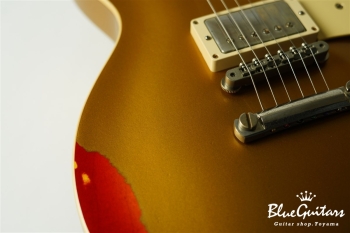 Limited Les Paul Standard Painted Over Aged - Gold over Cherry Sunburst