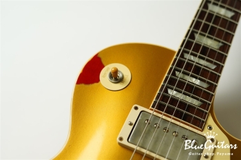 Limited Les Paul Standard Painted Over Aged - Gold over Cherry Sunburst