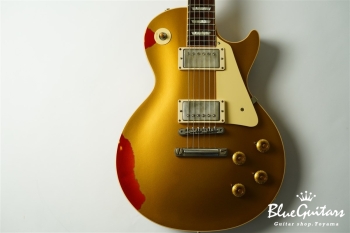 Limited Les Paul Standard Painted Over Aged - Gold over Cherry Sunburst