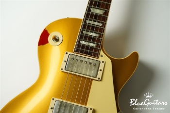 Limited Les Paul Standard Painted Over Aged - Gold over Cherry Sunburst