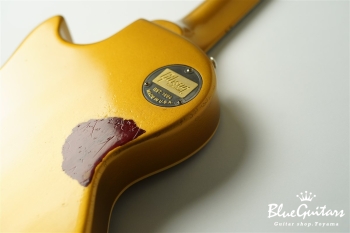 Limited Les Paul Standard Painted Over Aged - Gold over Cherry Sunburst