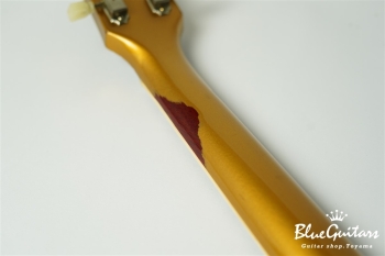 Limited Les Paul Standard Painted Over Aged - Gold over Cherry Sunburst