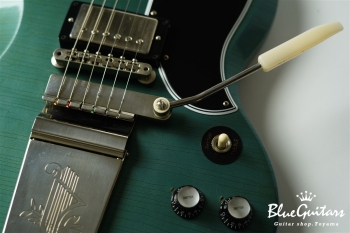 Murphy Lab 1964 SG Standard with Maestro Vibrola Ultra Light Aged - Antique Pelham Blue