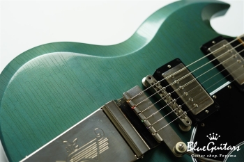 Murphy Lab 1964 SG Standard with Maestro Vibrola Ultra Light Aged - Antique Pelham Blue