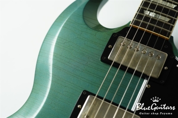 Murphy Lab 1964 SG Standard with Maestro Vibrola Ultra Light Aged - Antique Pelham Blue