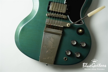 Murphy Lab 1964 SG Standard with Maestro Vibrola Ultra Light Aged - Antique Pelham Blue