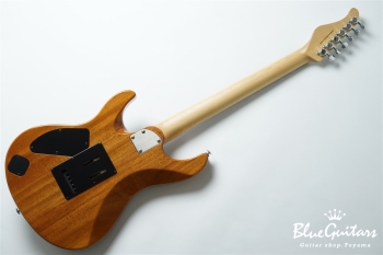 FUTURA-S HH Flame Maple Top, Fiji Mahogany back - Faded Lazuli Blue