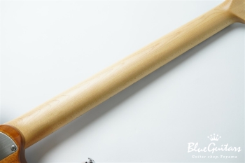 FUTURA-S HH Flame Maple Top, Fiji Mahogany back - Faded Lazuli Blue