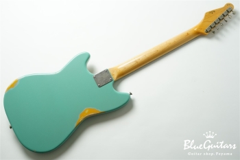 IRIS #158 Multi Layer Medium Aged - Huntington Blue Metallic with Art Texture Brass