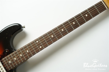 Model S. #178 Medium Aged - 3TS Pickguard & Sunglasses - Shaped by stone-D eyewear (1990s Cellulose Acetate/Made in SABAE,FUKUI)