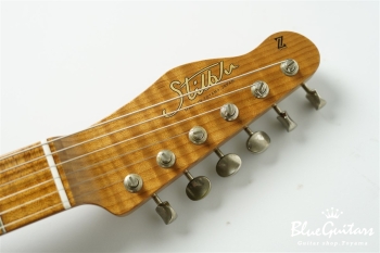 Model T. #183 Multi Layer/Medium Aged - Candy Tangerine over 3TS with Silver